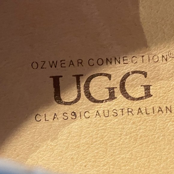 Ugg Ozwear Connection Platinum Platform shoes size 7 - Picture 3 of 6